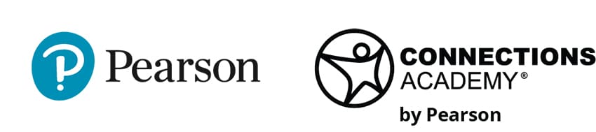Pearson and Connections Academy logos
