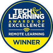Tech and Learning Awards of Excellence Remote Learning logo