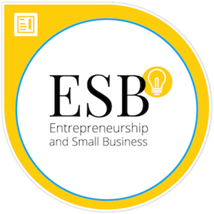 Entrepreneurship and Small Business (ESB) Certification logo
