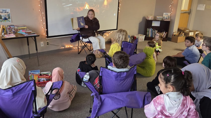 Minnesota Connections Academy taking part in Campfire Stories