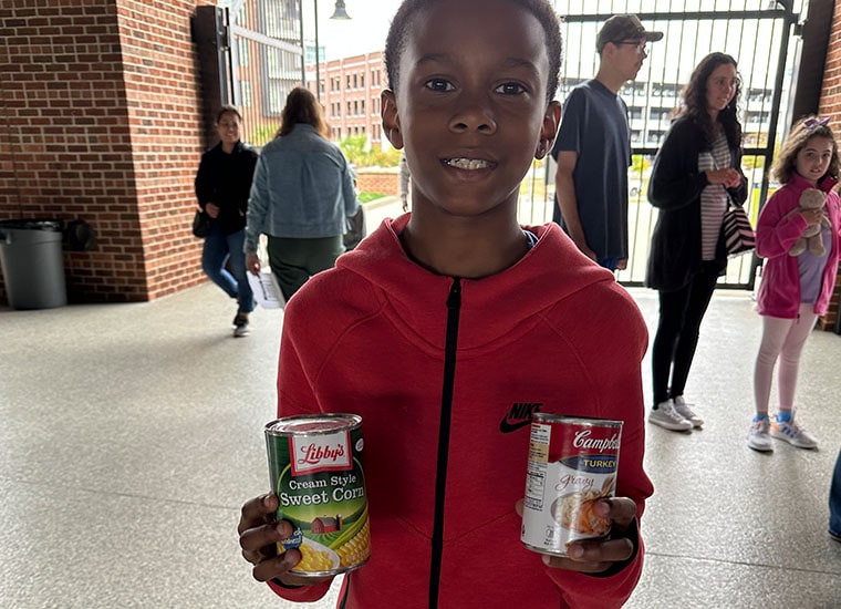 South Carolina Connections Academy hosted a canned food drive as part of fall spirit week during an in-person Meet & Greet.