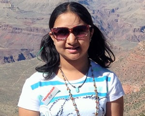 Ria at the Grand Canyon