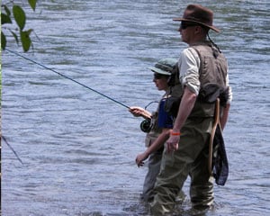 Colton fly fishing