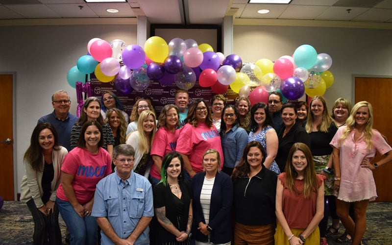 Missouri Connections Academy staff gathered together 