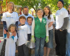 Haley Gibson and her family