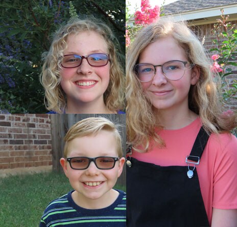 Chloe, Tucker, and Olivia