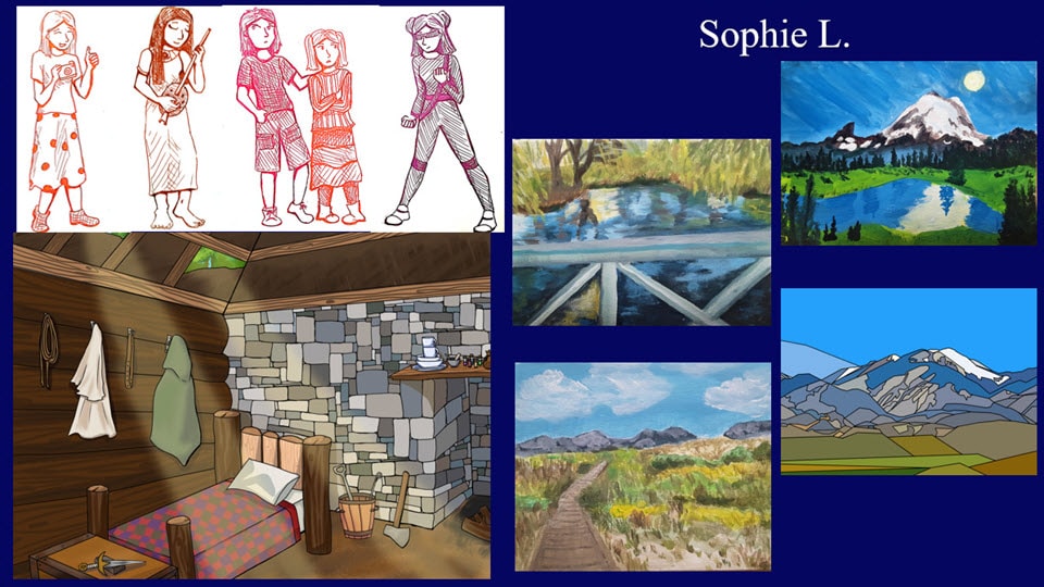 Sophie's artwork