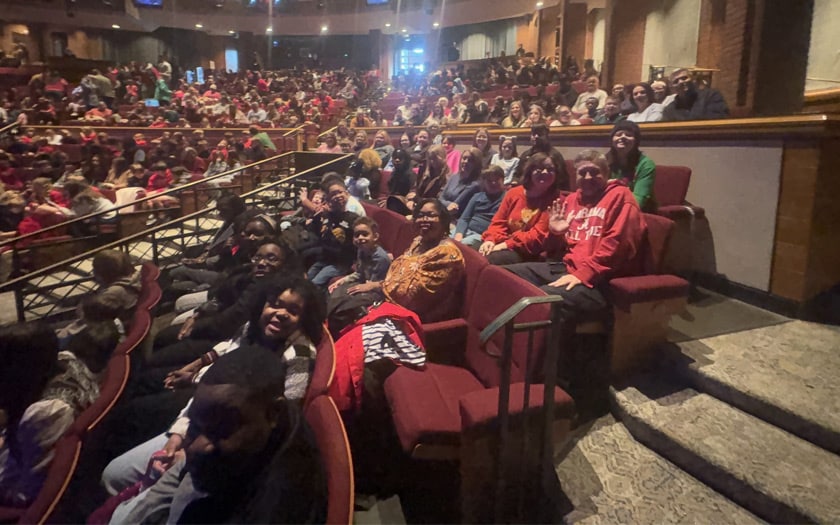 Alabama Shakespeare Festival: Families at Alabama Shakespeare Festival for their production of Disney’s Frozen: The Musical