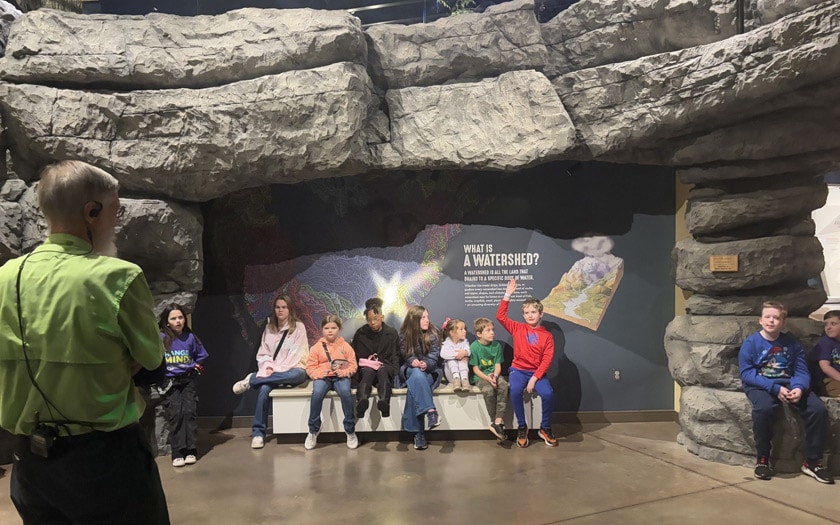 Cook Museum of Natural Science: Students learning about the eco-diversity in North Alabama