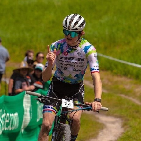 Image of Niko K, a junior at Colorodo Connections Academy and a competitive mountain biker.