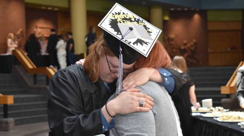 Kansas Connections Academy students gather at the library