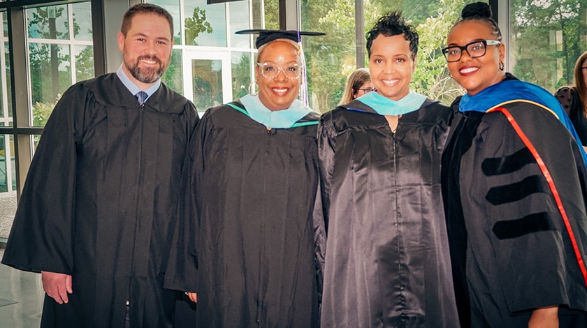 LCA Staff at graduation
