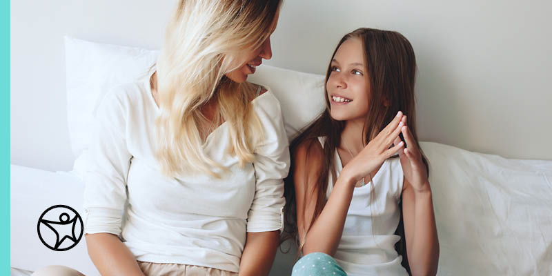 Student and Learning Coach discussing online learning