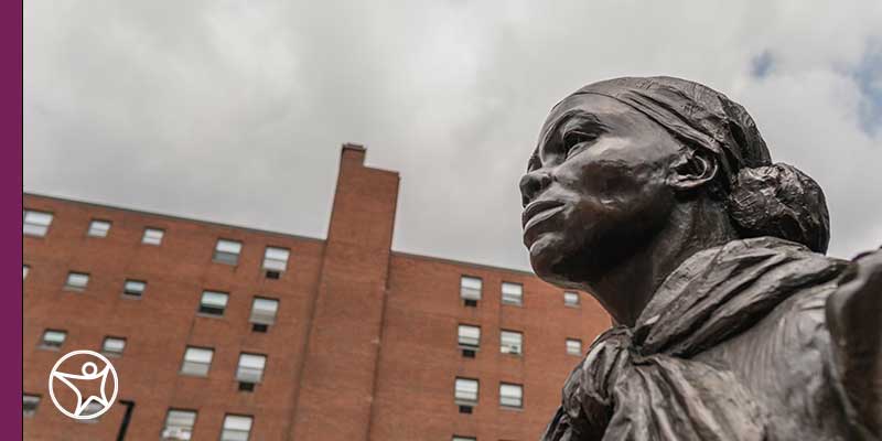 Statue of a Historical Woman Who Helped Pioneer Equality