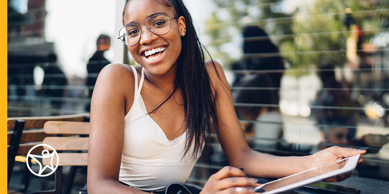 High school student preparing for college.