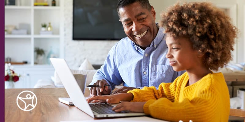 student learning the difference between an online teacher and learning coach