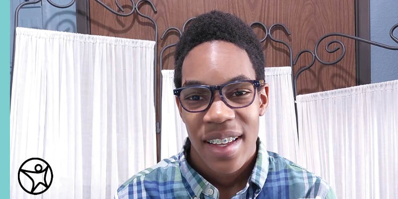 Jonathan Conner, an intern at Connections Academy