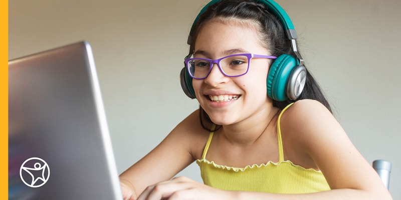 A student is preparing for the new year at a new school