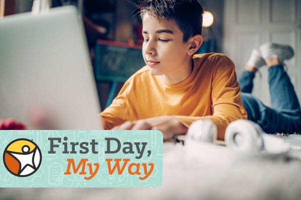 first day of ONLINE SCHOOL!