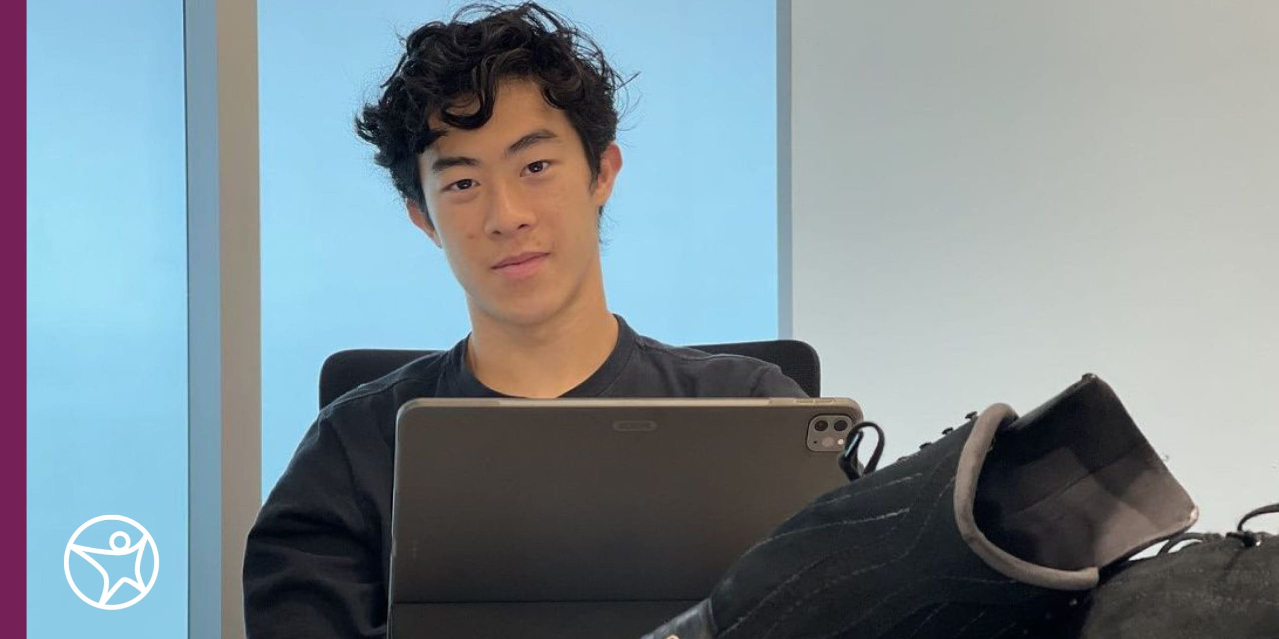 Olympic figure skater Nathan Chen