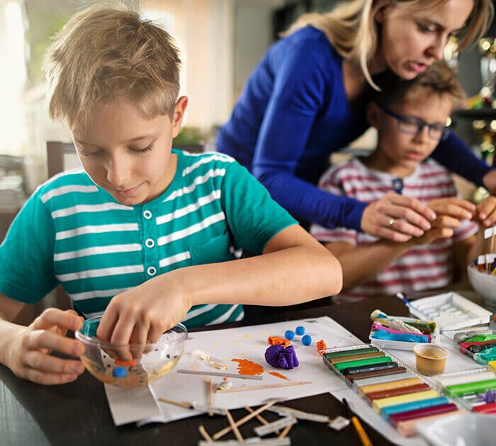 Hands on lesson at Connections Academy 